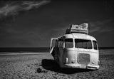 Beached Bus Poster och Canvastavla