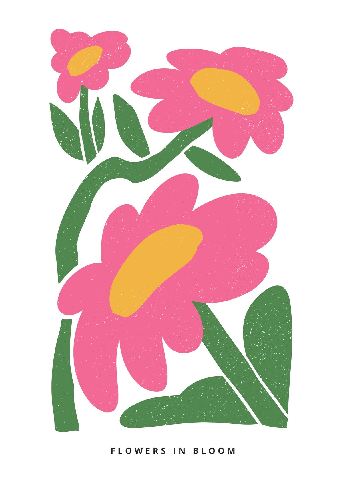Flowers in Bloom f poster
