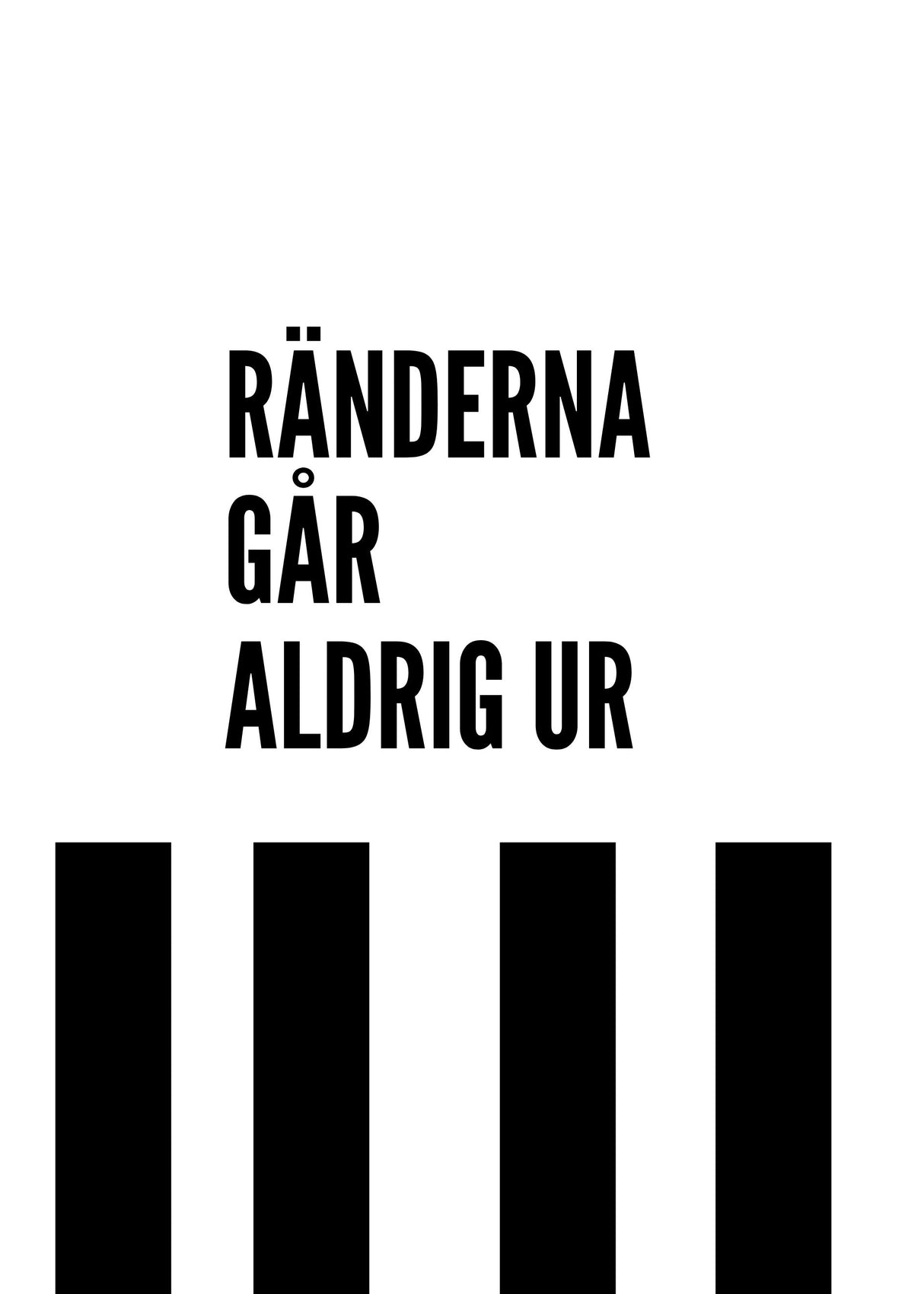 Landskrona Bois - Ränderna går aldrig ur Poster 2 Min Poster