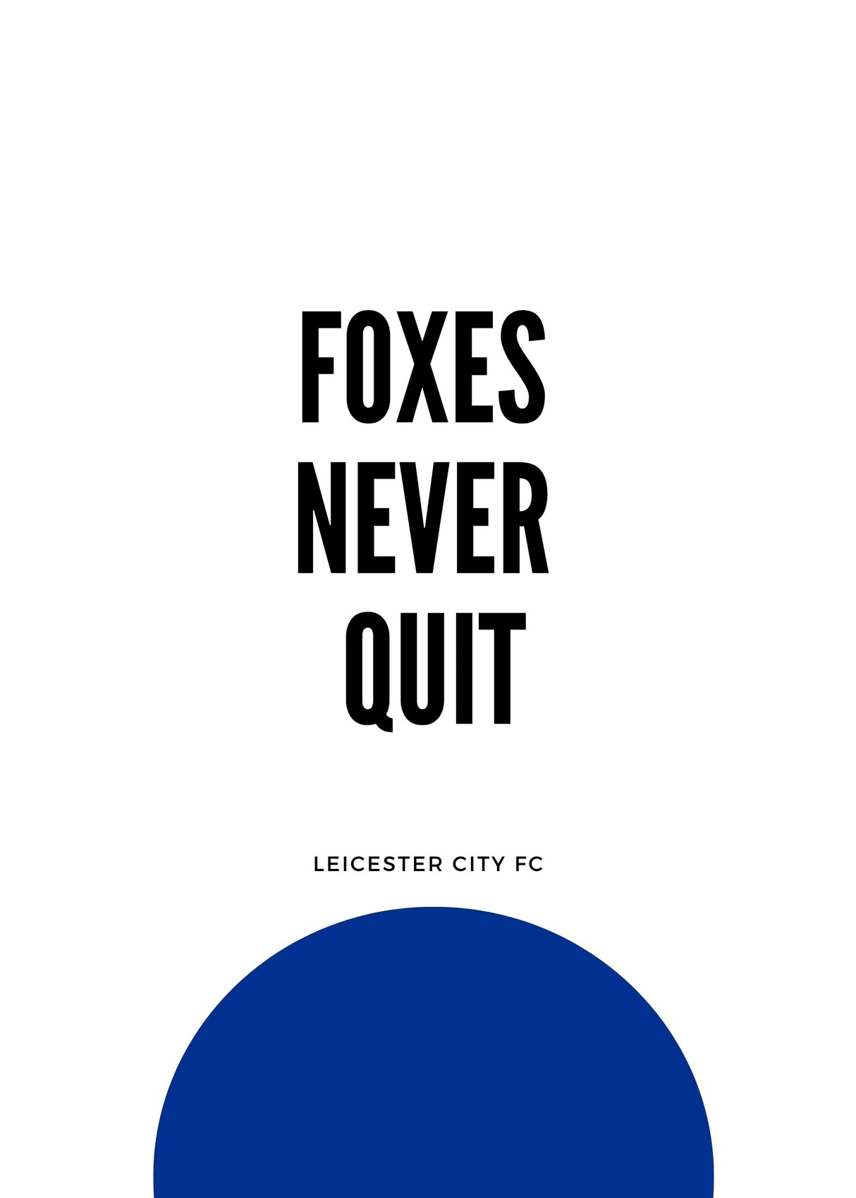 Leicester poster