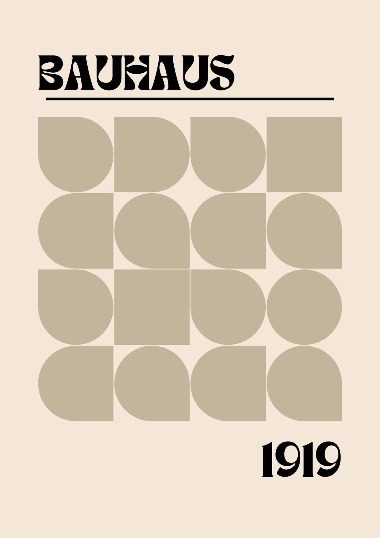 Bauhaus poster