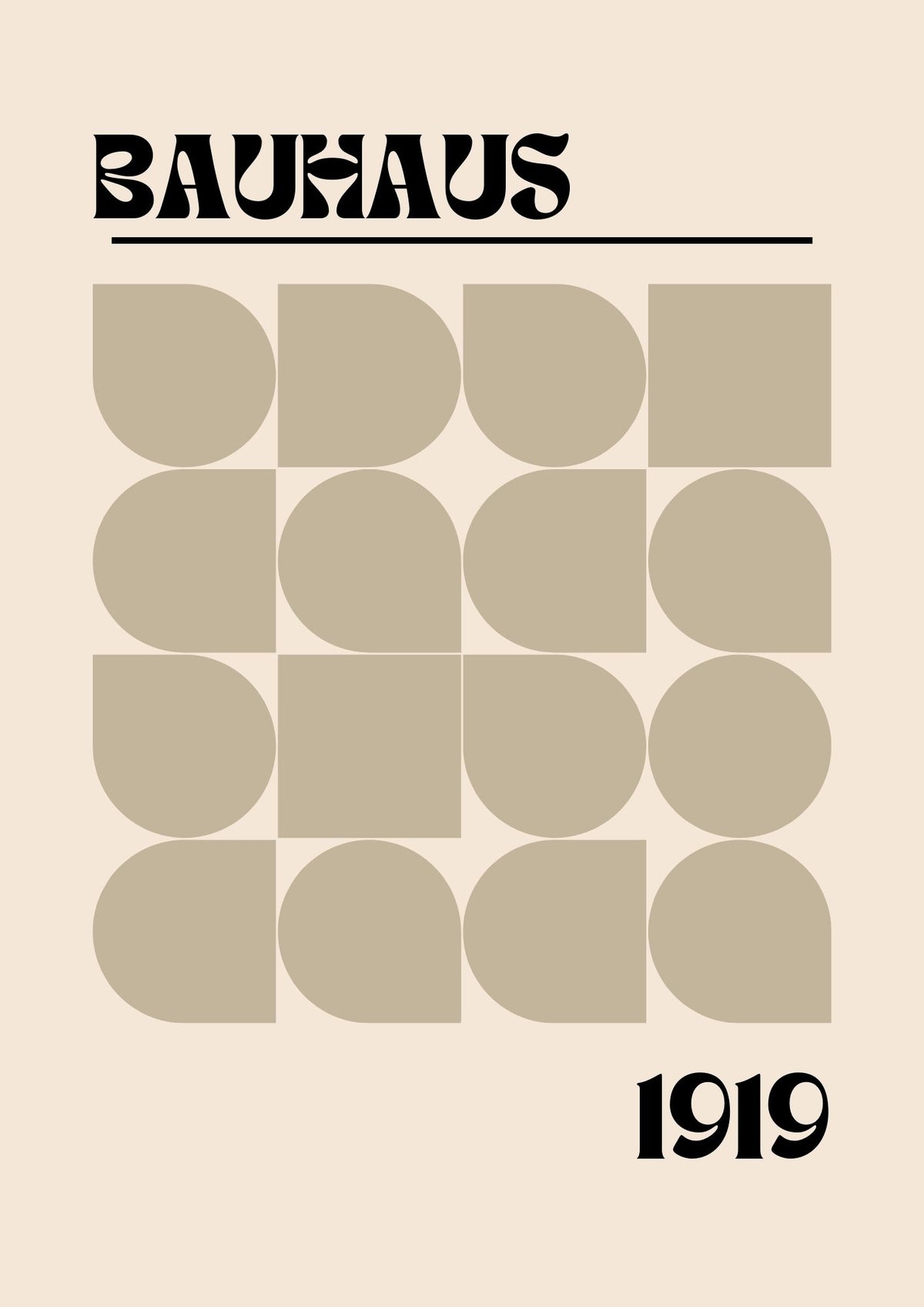 Bauhaus poster