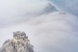 The Great Wall in winter Poster och Canvastavla