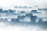 The city of fog Poster och Canvastavla