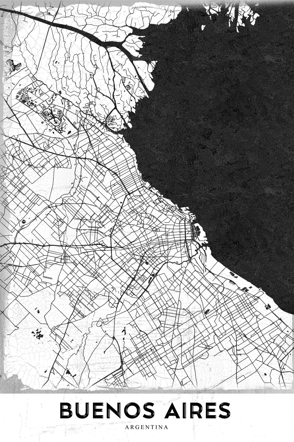 Buenos Aires Poster och Canvastavla
