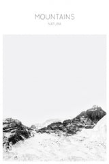 Mountain Natura Photography Poster och Canvastavla