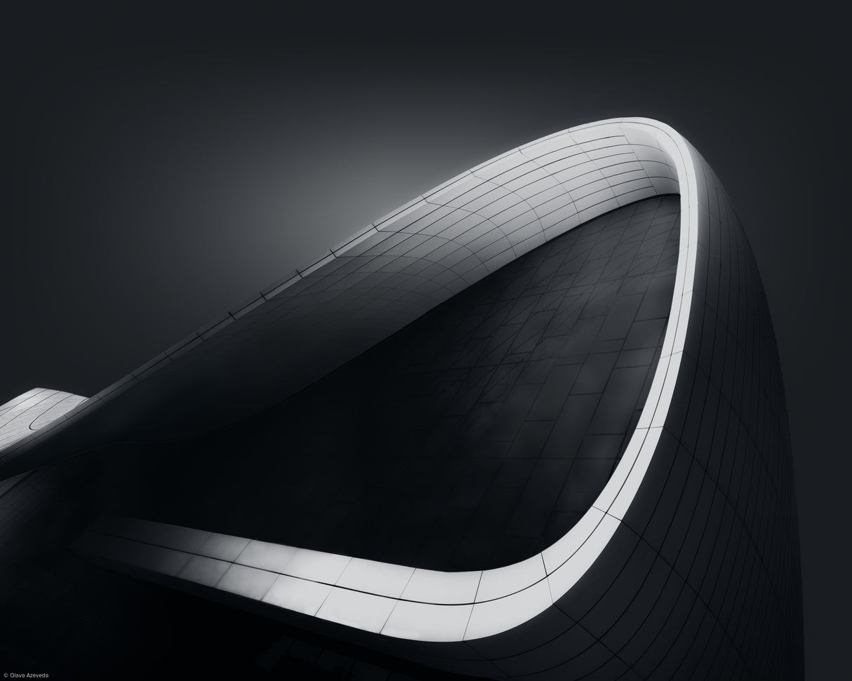 Curved lines Poster och Canvastavla