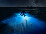 Ignite The Outer Dimension Poster och Canvastavla