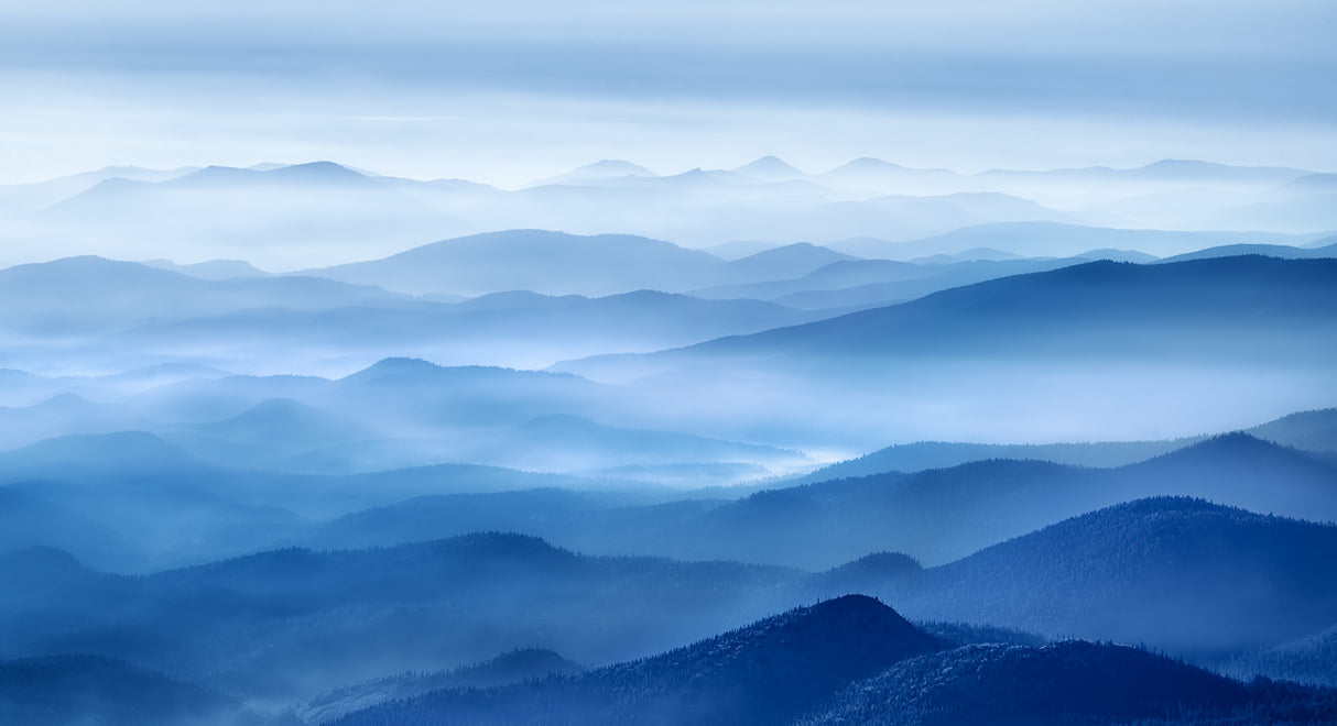 Rhythm of Mountains Poster och Canvastavla