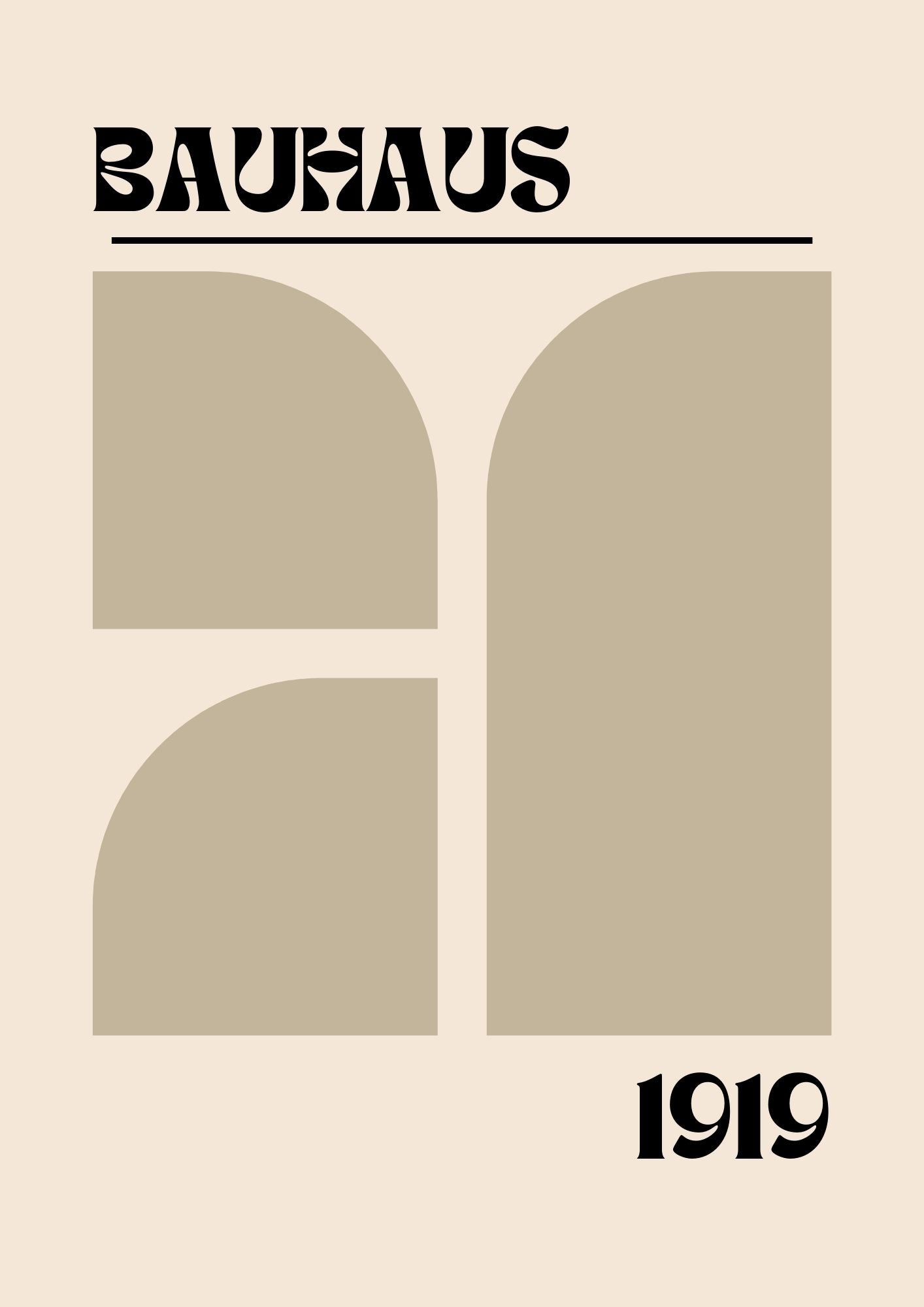Bauhaus poster