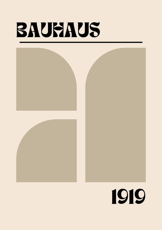 Bauhaus poster