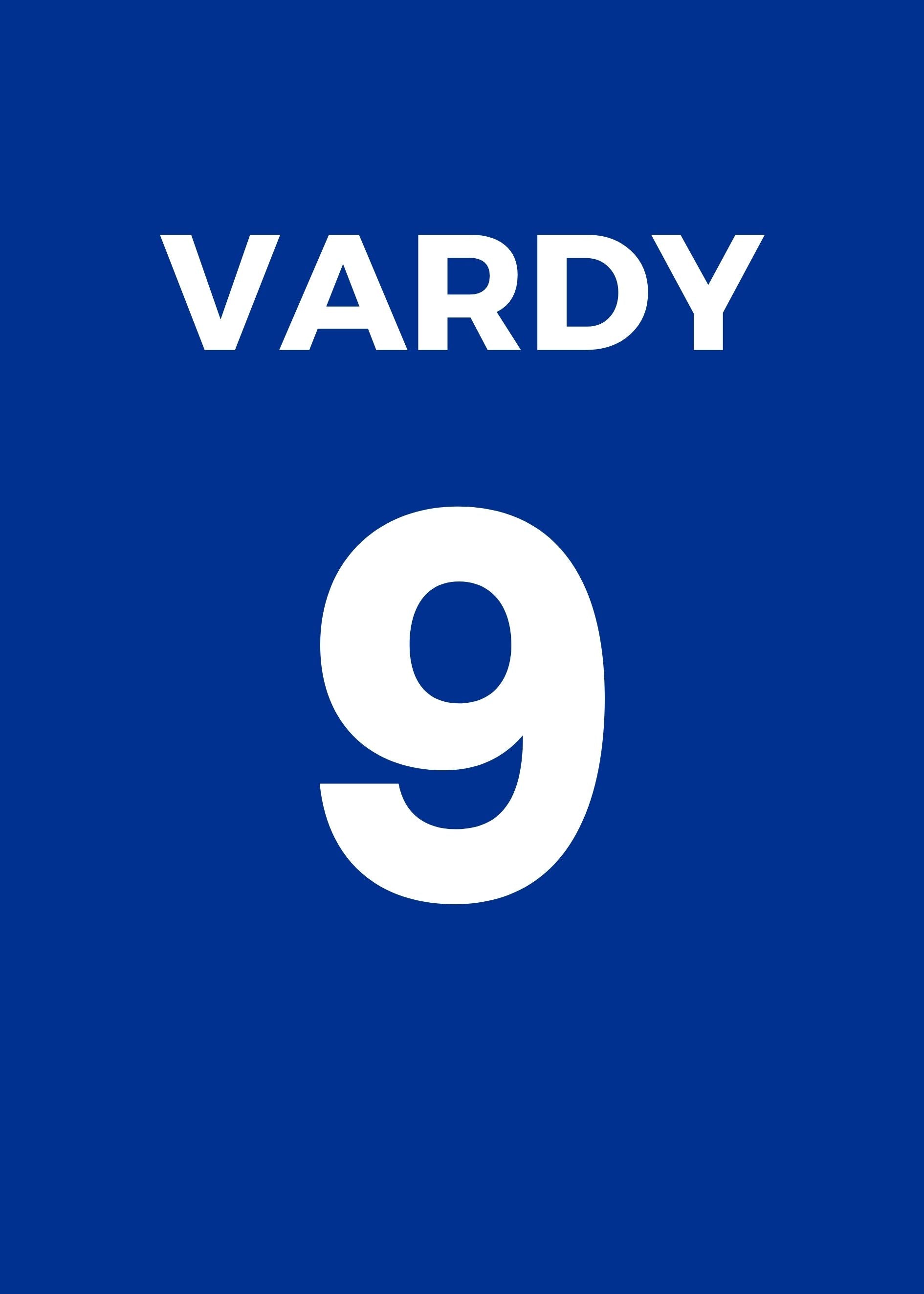 Leicester Vardy poster