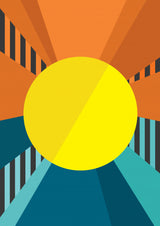 Sunshine On A Rainy Day Poster och Canvastavla