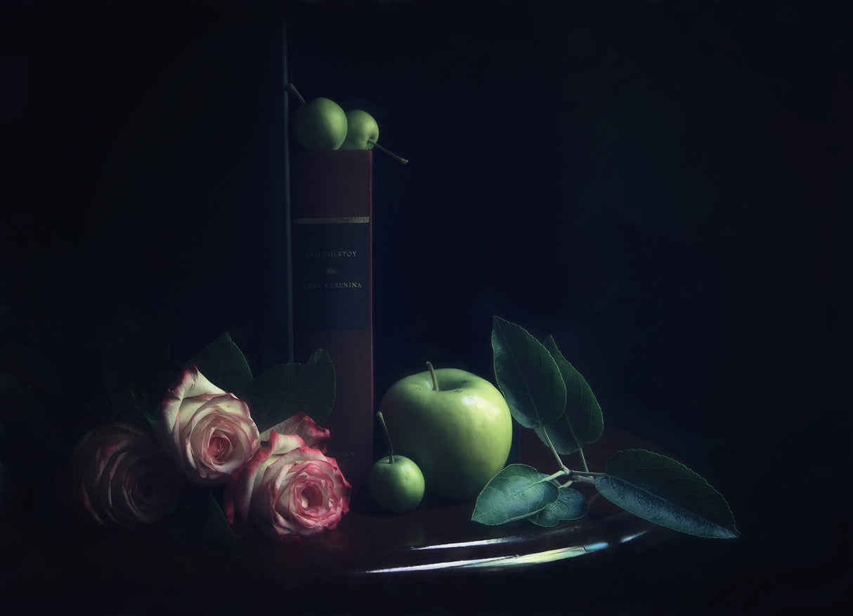 Rose &amp; Apples Poster och Canvastavla