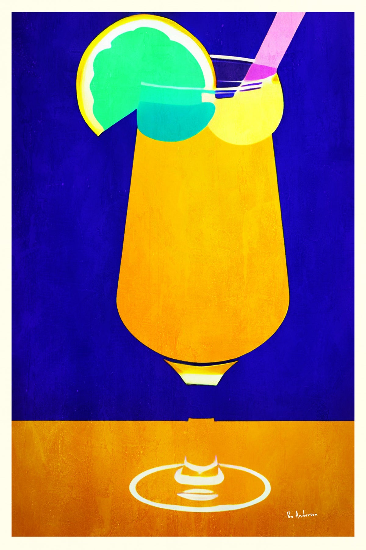 Pina Colada Poster och Canvastavla