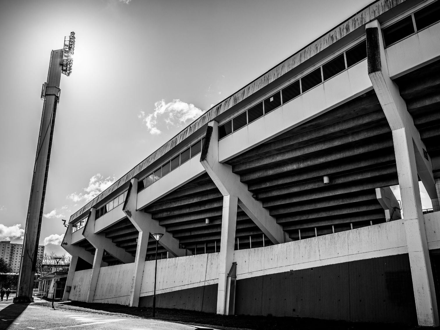 Malmö Stadion - exteriör vy Christoffer Borg Mattisson
