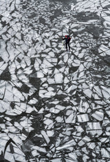 Frozen Lake Poster och Canvastavla