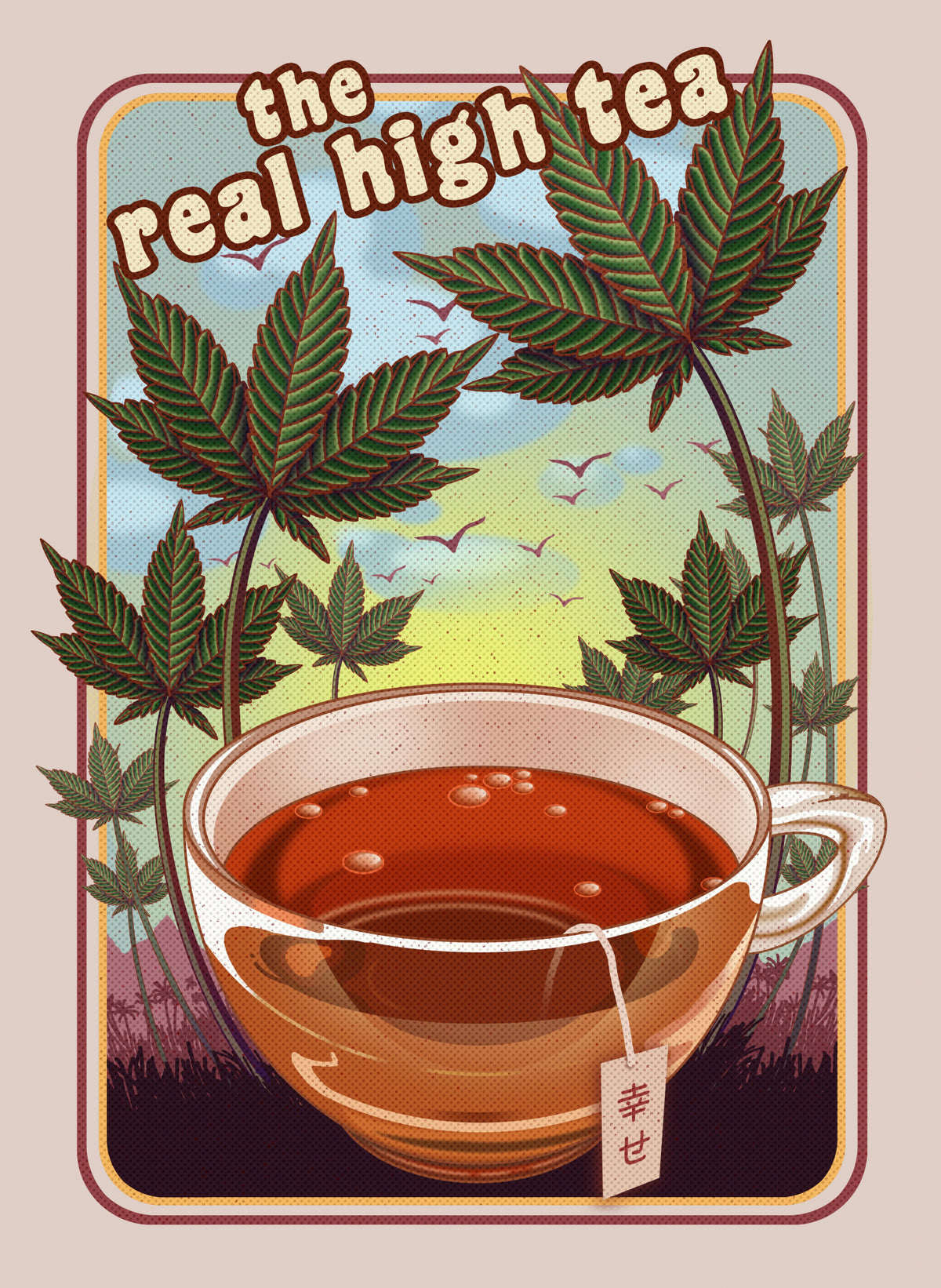 THE REAL HIGH TEA Poster och Canvastavla