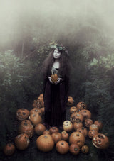 Pumpkin Queen Poster och Canvastavla