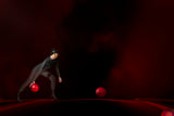 Space bowling Poster och Canvastavla