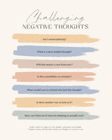 Cbtnegativethoughts Poster och Canvastavla