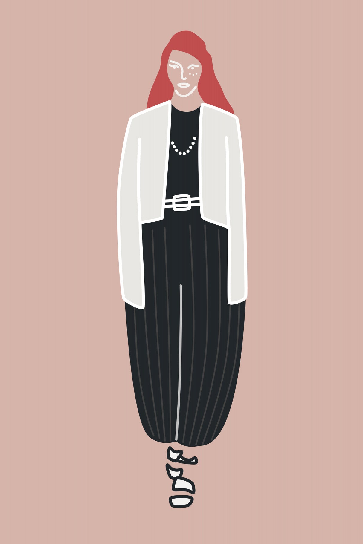 the Fashionista Poster och Canvastavla