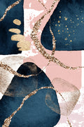 Fabulously Navy -1 Poster och Canvastavla