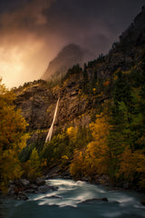 Otoño en Ordesa Poster och Canvastavla