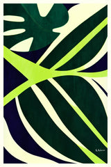 Botaniques, Verde Poster och Canvastavla