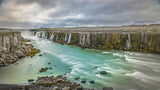 Selfoss canyon Poster och Canvastavla