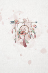 Pink Dreamcatcher (1) Poster och Canvastavla