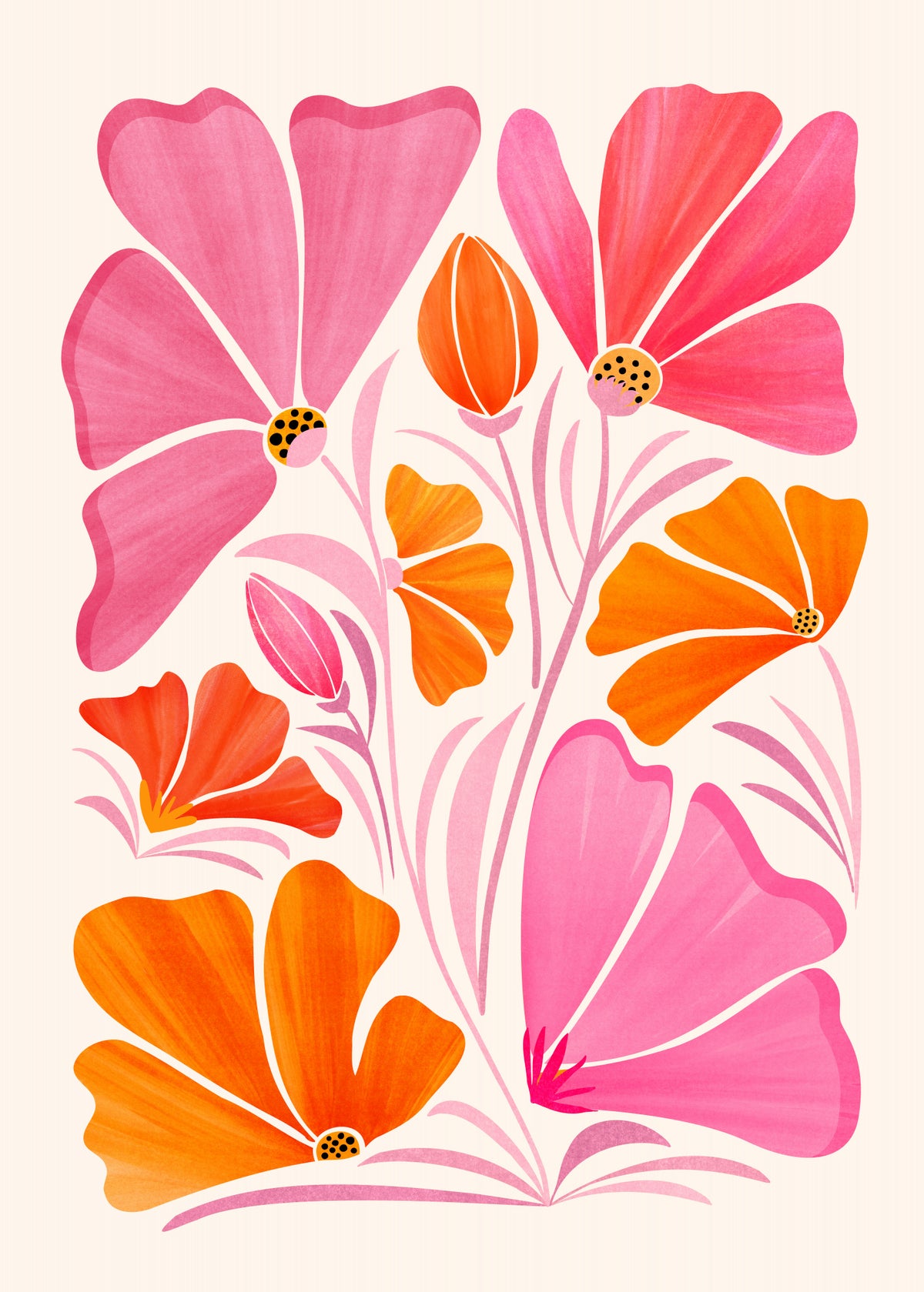 Garden Party Poster och Canvastavla