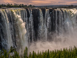 Victoria falls - main waterfalls Poster och Canvastavla