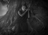 Munk Myanmar Poster och Canvastavla