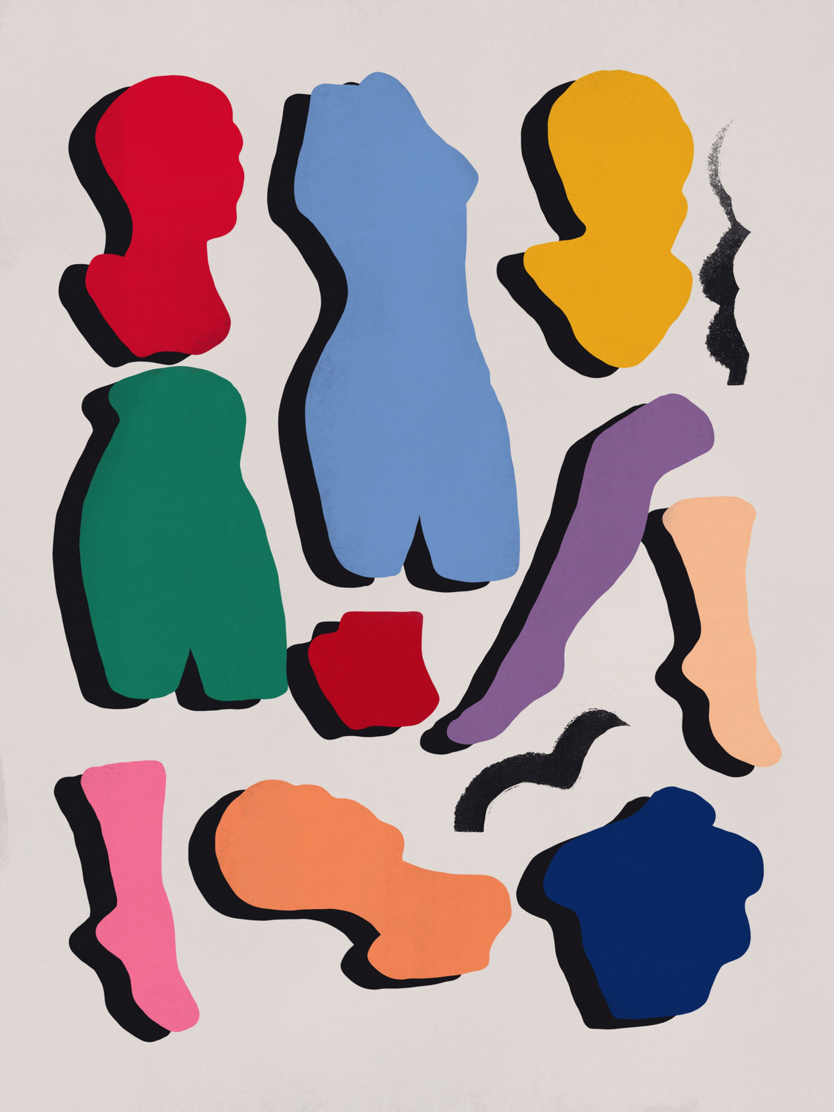 Sculptures of Mannequin Poster och Canvastavla