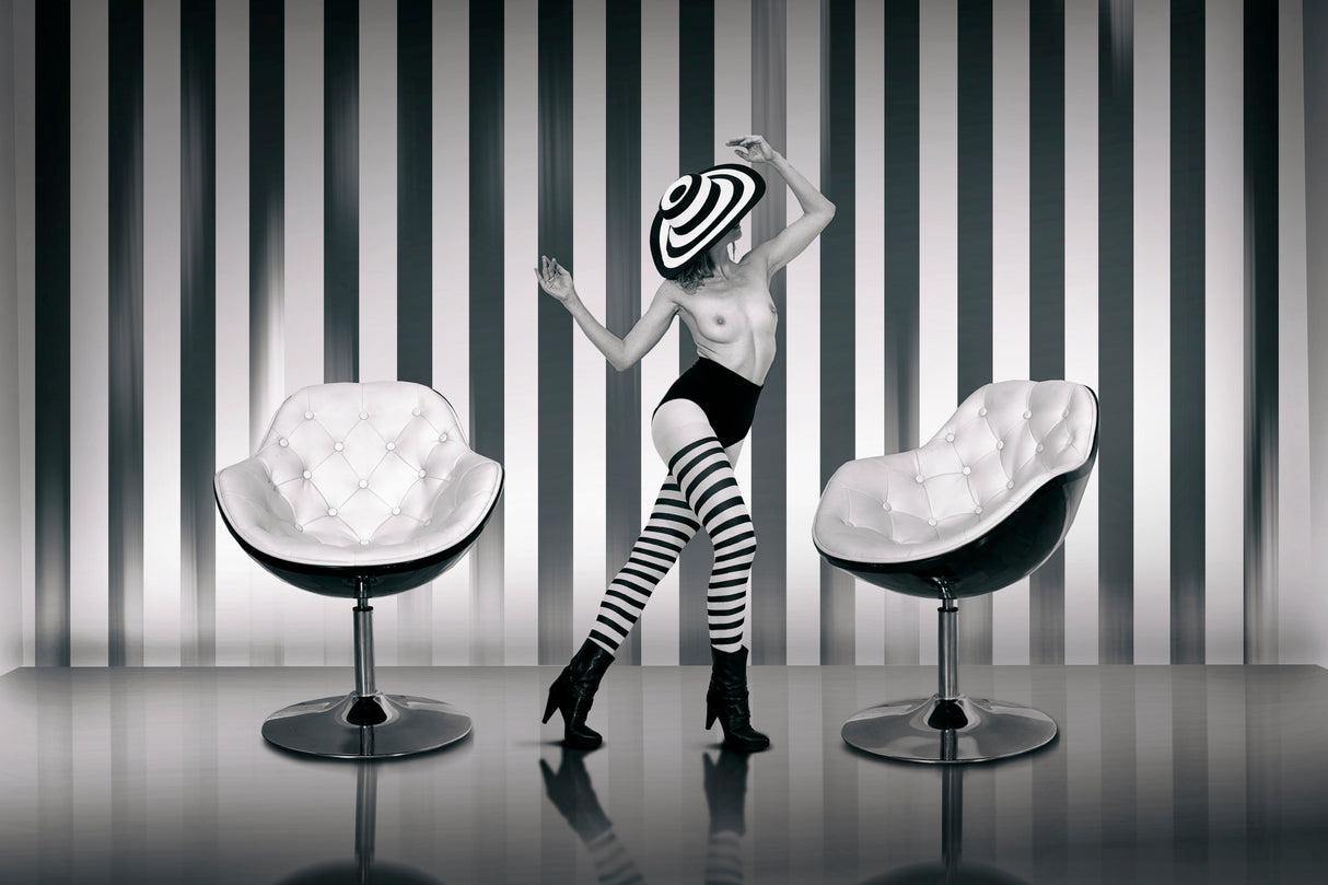 Stripes I Poster och Canvastavla