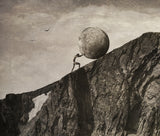 sisyphus Poster och Canvastavla