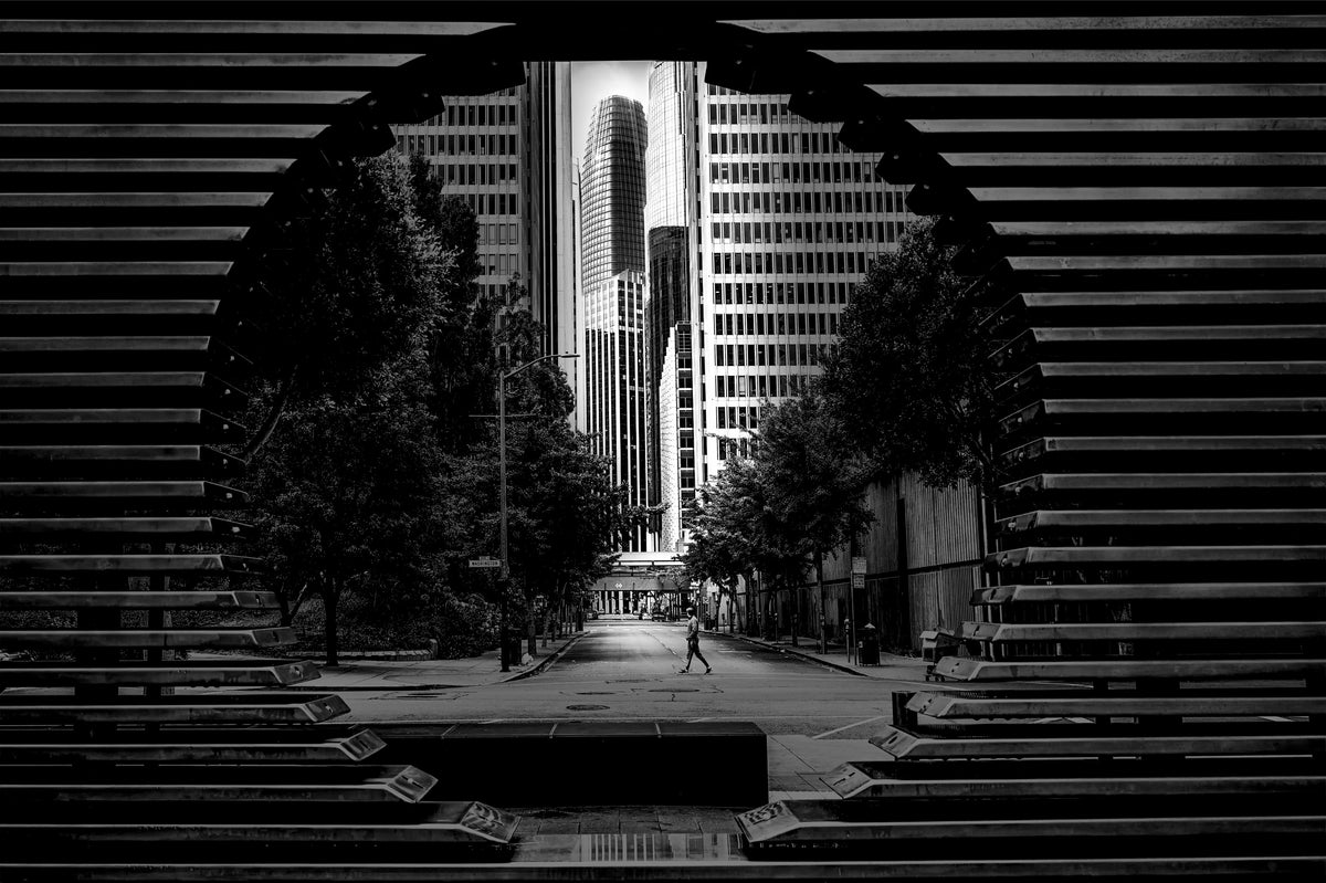 SFO Downtown in the Morning Poster och Canvastavla