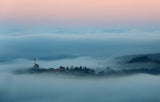 Saint Barbara above the clouds Poster och Canvastavla