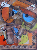 Two Guitars Poster och Canvastavla