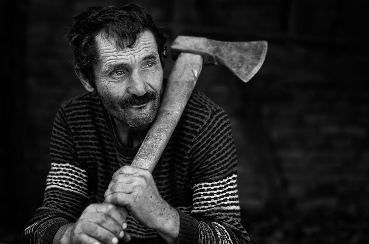 The ax man Poster och Canvastavla
