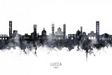 Lucca Italy Skyline Poster och Canvastavla