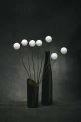 Etude  with a bouquet of white balloons Poster och Canvastavla