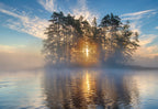 Morning light Poster och Canvastavla