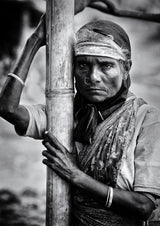 Poor woman from Bangladesh - 5144 Poster och Canvastavla