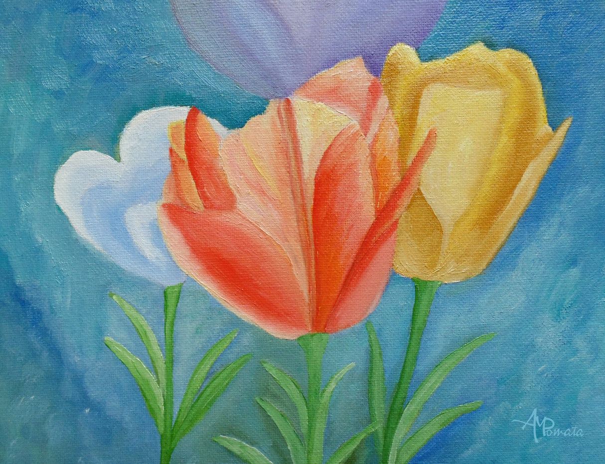 Tulips Poster och Canvastavla