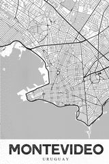 Montevideo Poster och Canvastavla