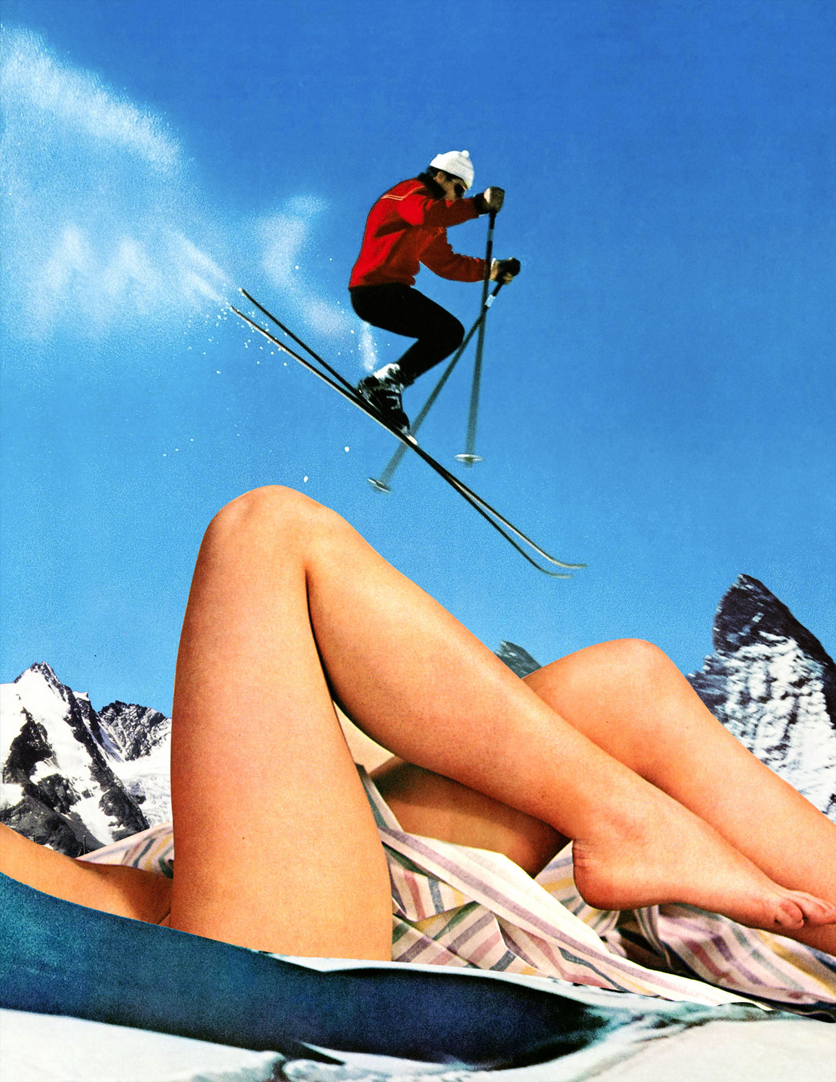 The Big Jump Poster och Canvastavla