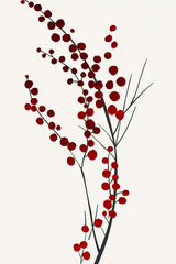 Mistletoe Kisses Poster och Canvastavla