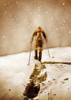 Mountaineer Sport Art 11 Poster och Canvastavla